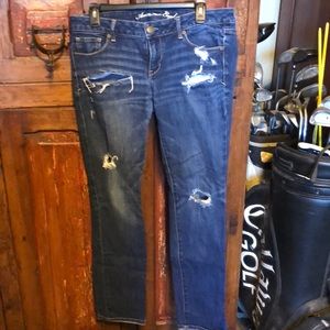 America Eagle skinny stretch jean size 10